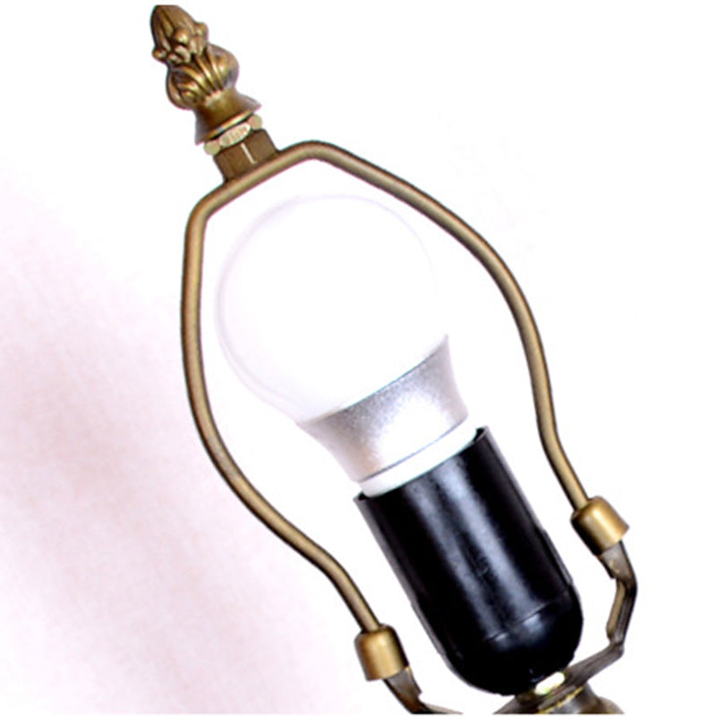 Half Round Oval Lotus Table Lamp