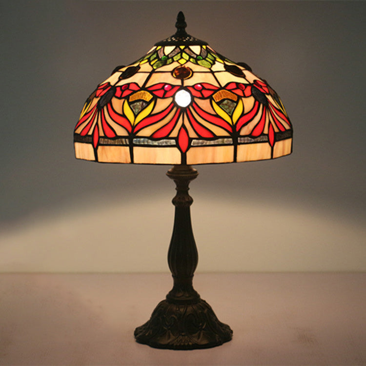 Umbrella Oval Round Goldfish Table Lamp