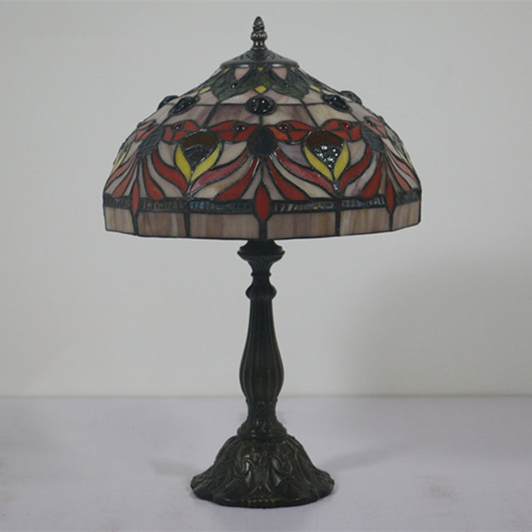 Umbrella Oval Round Goldfish Table Lamp
