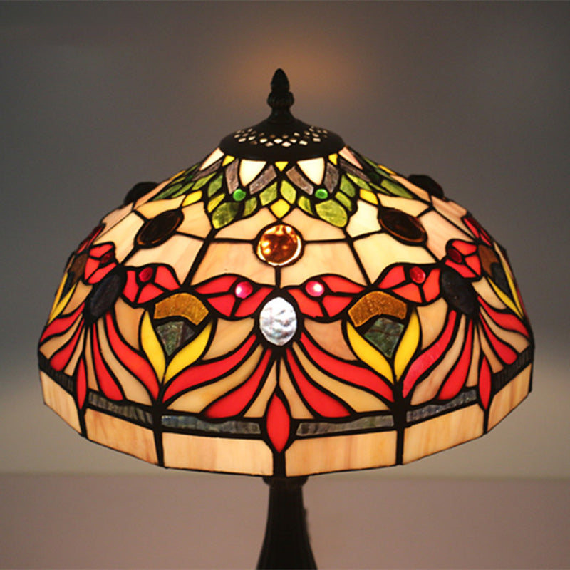 Umbrella Oval Round Goldfish Table Lamp