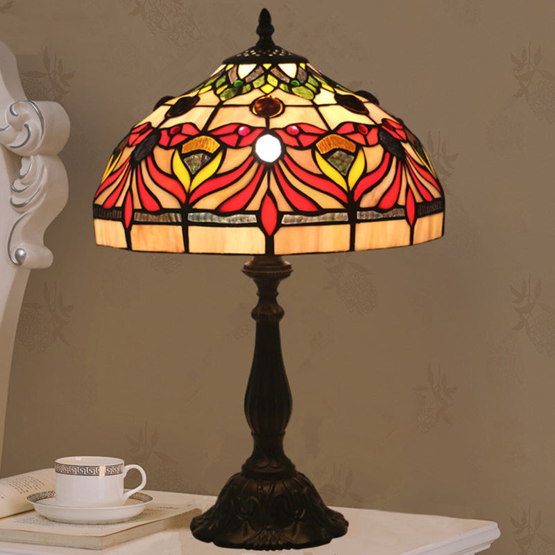 Umbrella Oval Round Goldfish Table Lamp