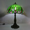 Half Round Umbrella Oval Table Lamp