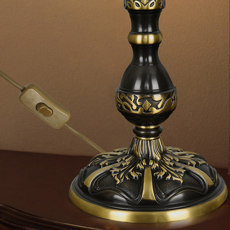 Half Round Oval Disc Table Lamp