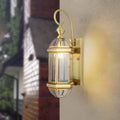 Cylinder Rectangle Half Round 3-Light Outdoor Light