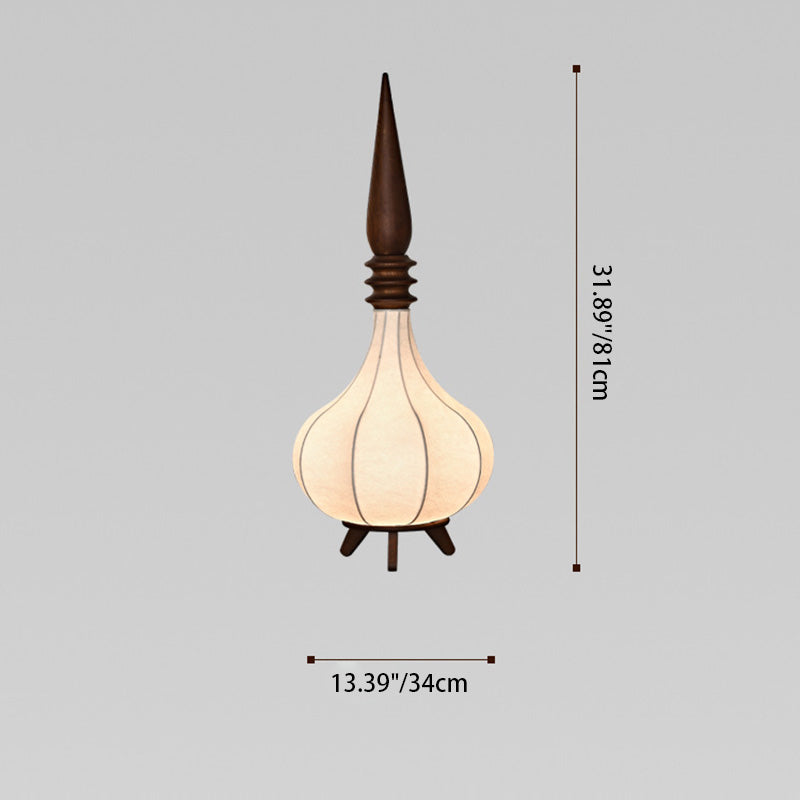 Oval Teardrop Onion Multilayer Floor Lamp