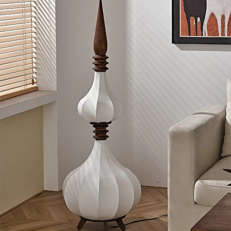 Oval Teardrop Onion Multilayer Floor Lamp