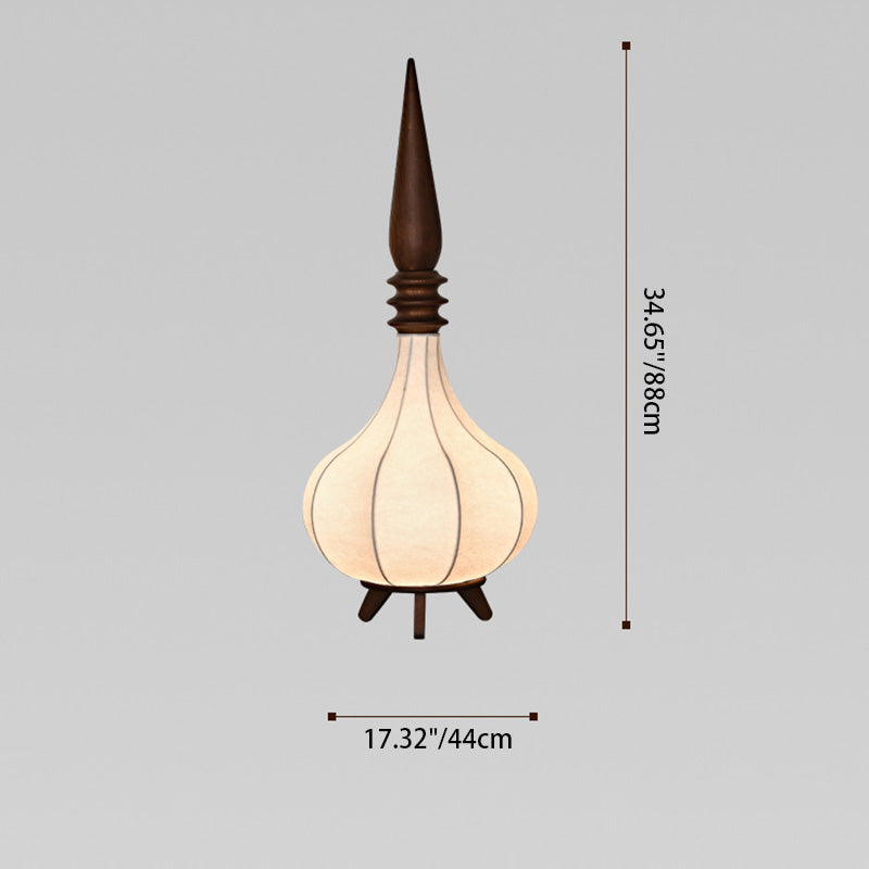 Oval Teardrop Onion Multilayer Floor Lamp