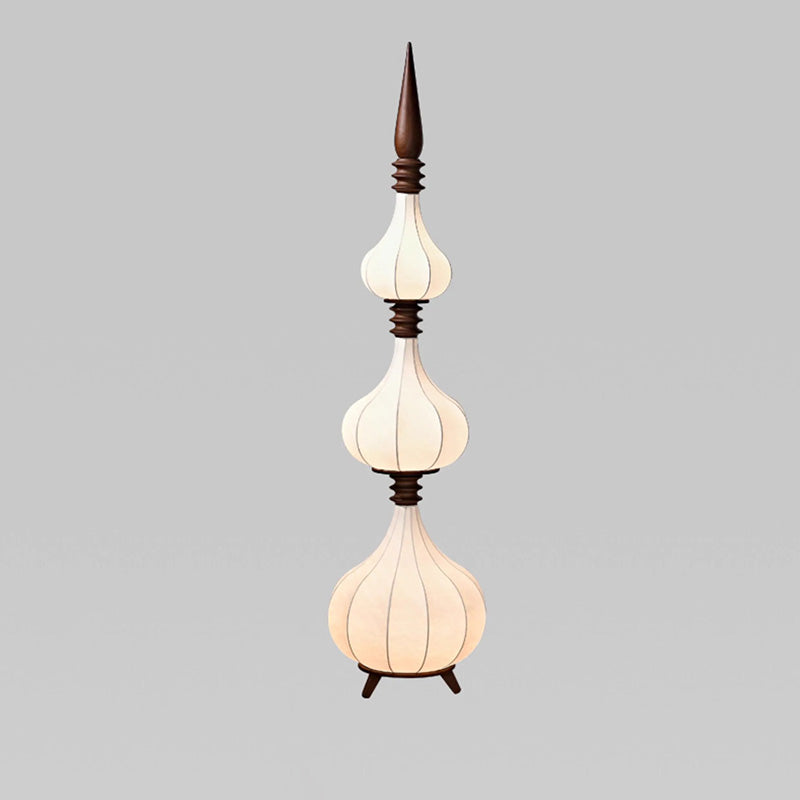 Oval Teardrop Onion Multilayer Floor Lamp