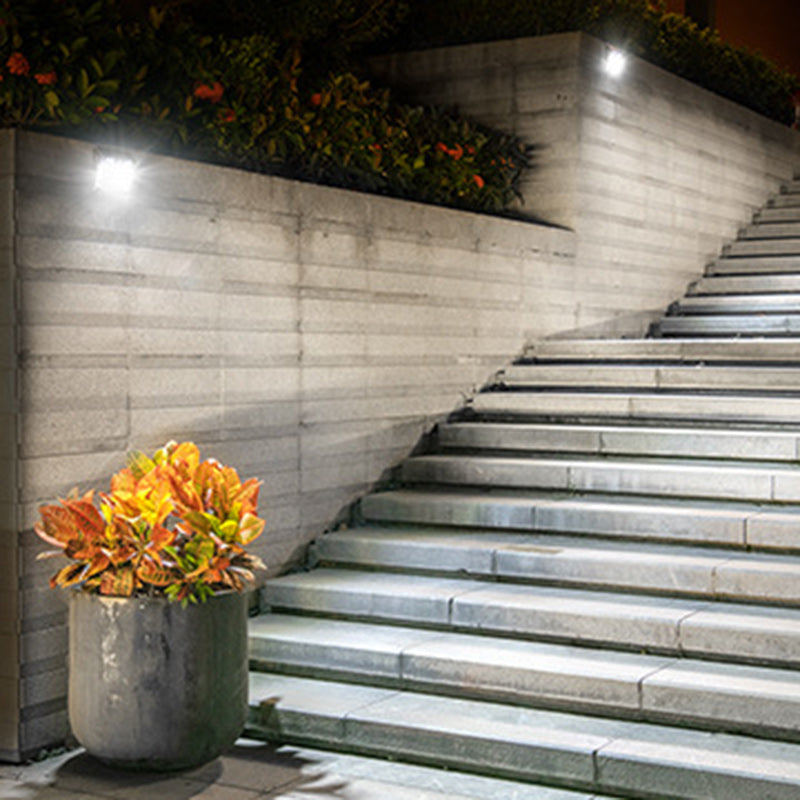 Rectangle Trapezoidal Stainless Steel Outdoor Light