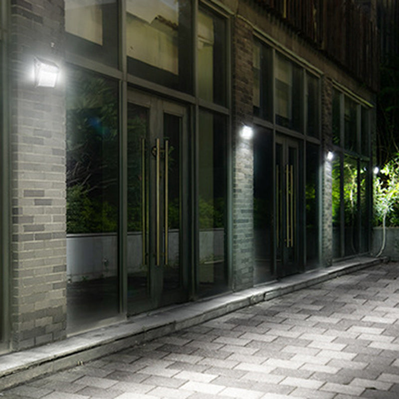 Rectangle Trapezoidal Stainless Steel Outdoor Light