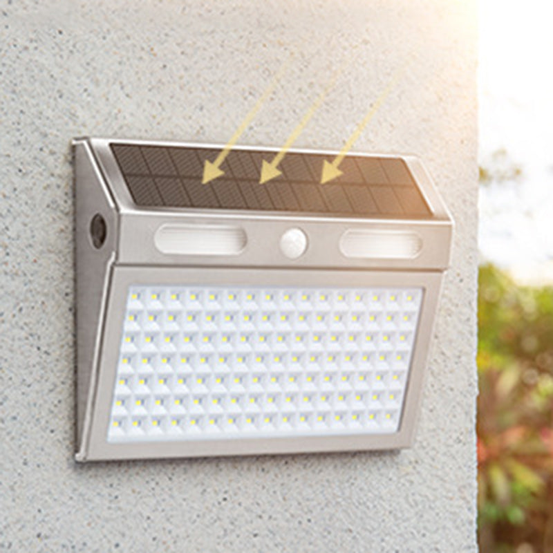 Rectangle Trapezoidal Stainless Steel Outdoor Light