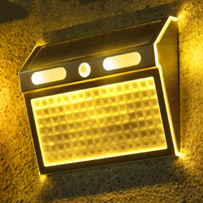 Rectangle Trapezoidal Stainless Steel Outdoor Light