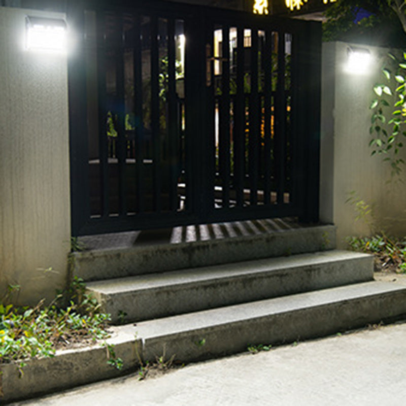 Rectangle Trapezoidal Stainless Steel Outdoor Light