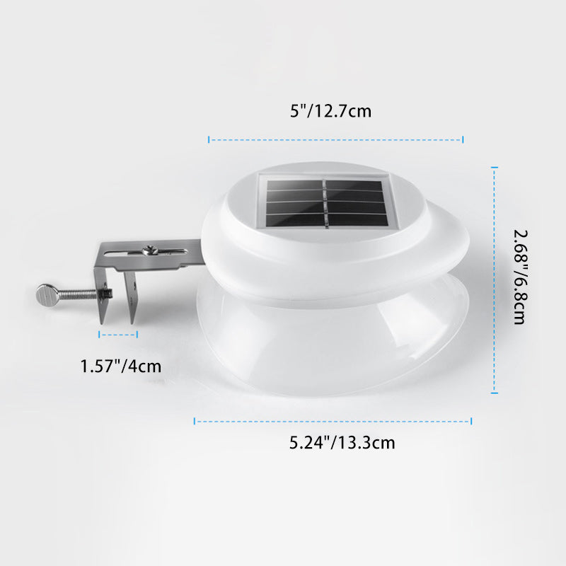 Round Triangle Arc ABS Outdoor Light
