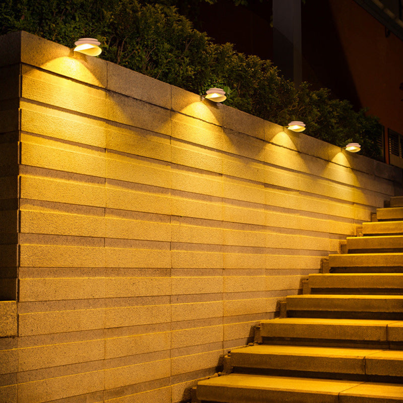 Round Triangle Arc ABS Outdoor Light