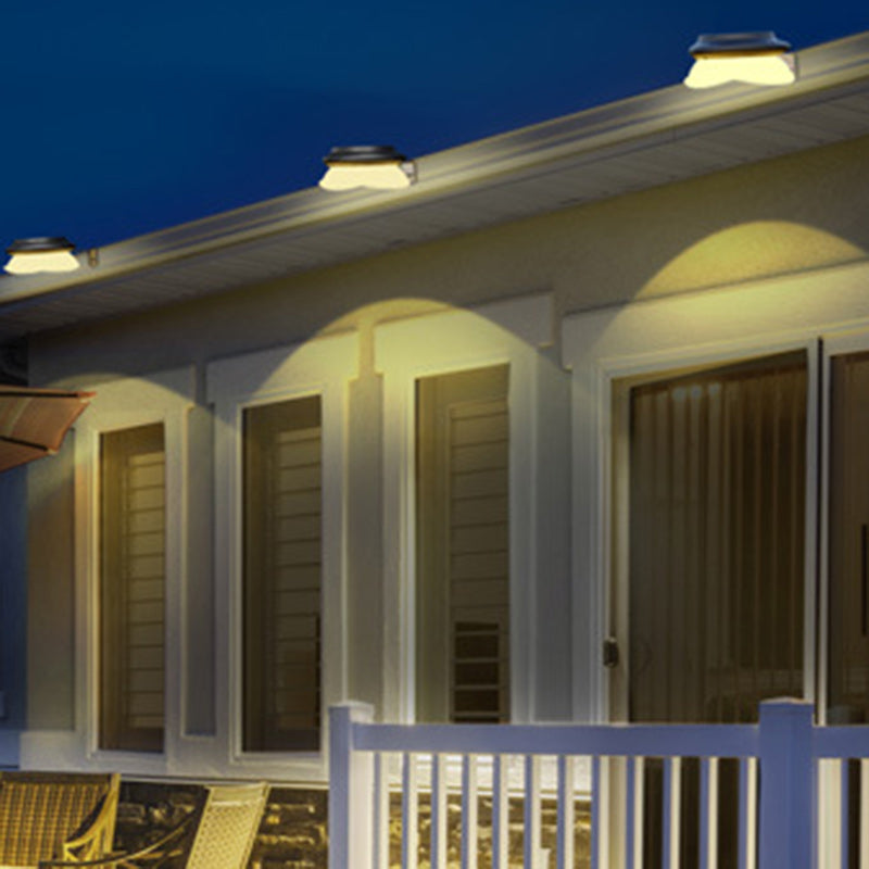 Round Triangle Arc ABS Outdoor Light