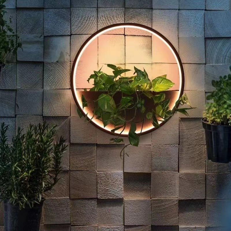 Round Hexagonal Semicircular Trapezoidal Outdoor Light