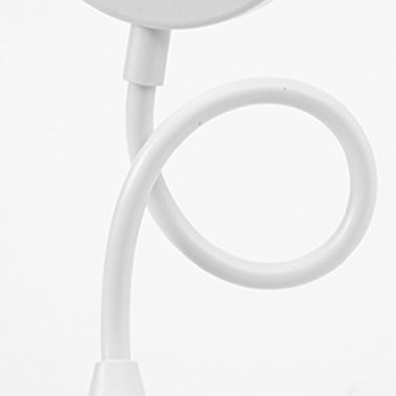 Round Long Hose Clamp Table Lamp