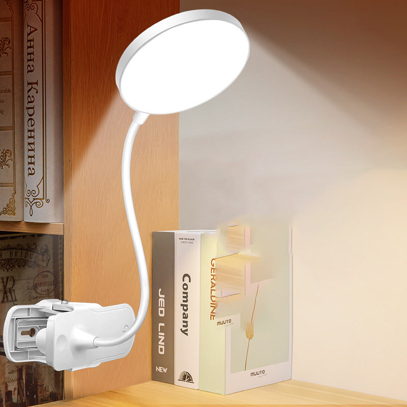 Round Long Hose Clamp Table Lamp