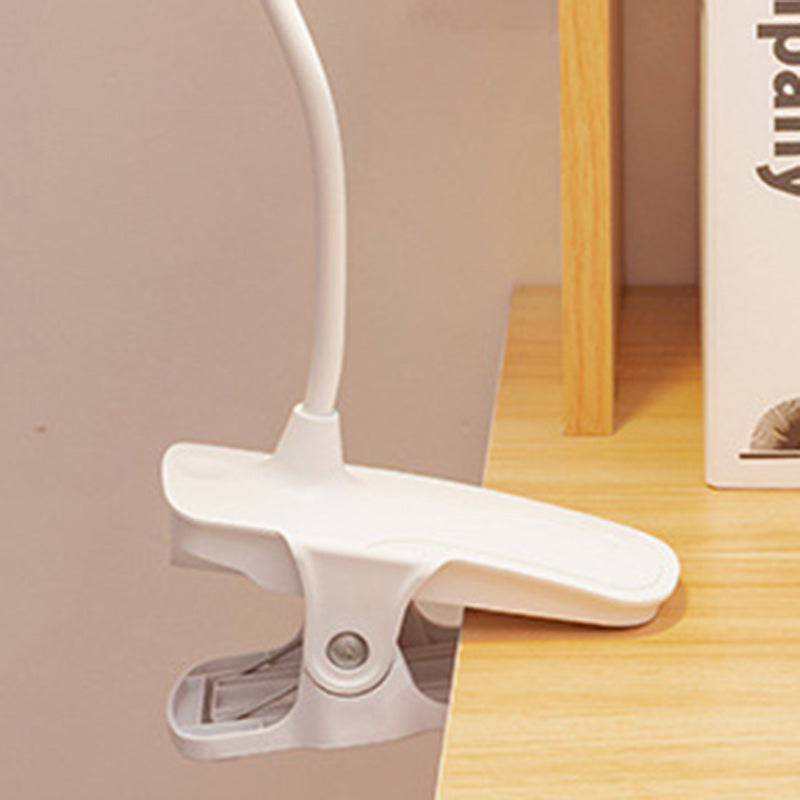 Round Long Hose Clamp Table Lamp