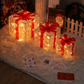 Square Christmas Gift Box Floor Lamp