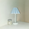 Round Petal Shaped Stem Table Lamp