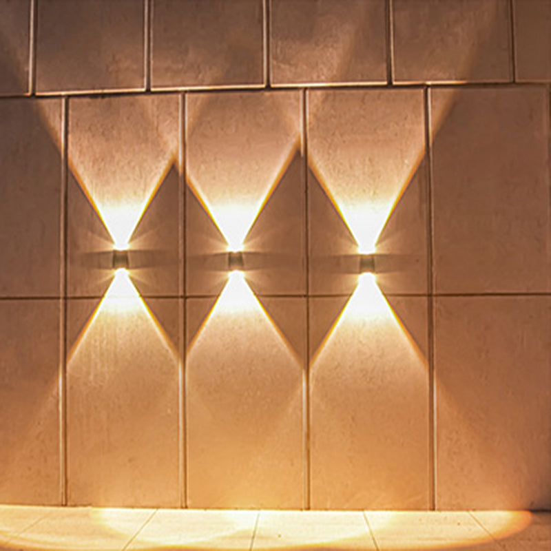 Trapezoidal Rectangle ABS PVC Outdoor Light