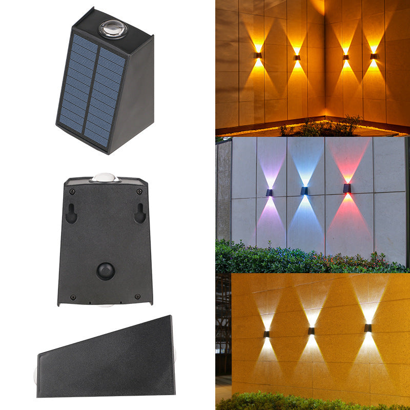 Trapezoidal Rectangle ABS PVC Outdoor Light