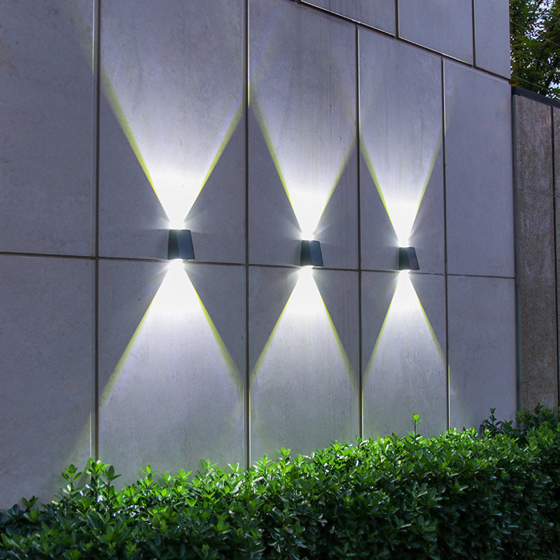 Trapezoidal Rectangle ABS PVC Outdoor Light