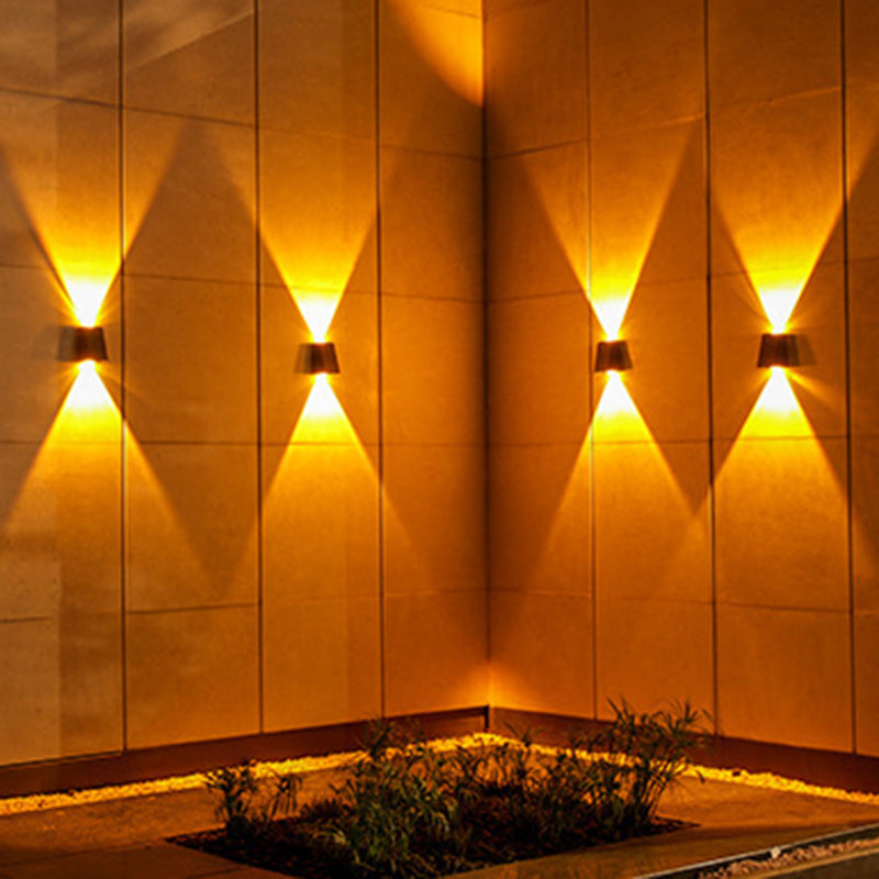 Trapezoidal Rectangle ABS PVC Outdoor Light