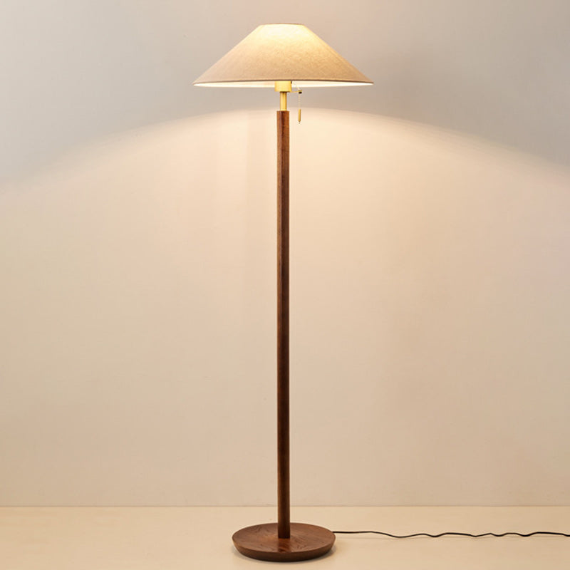 Round Table Cylinder Disc Floor Lamp