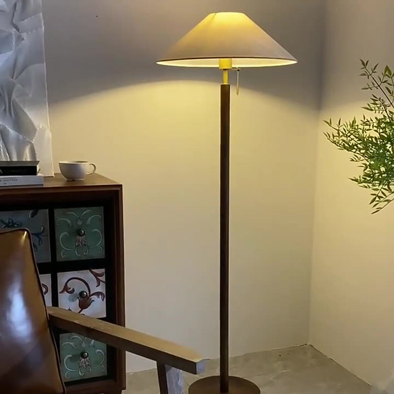 Round Table Cylinder Disc Floor Lamp