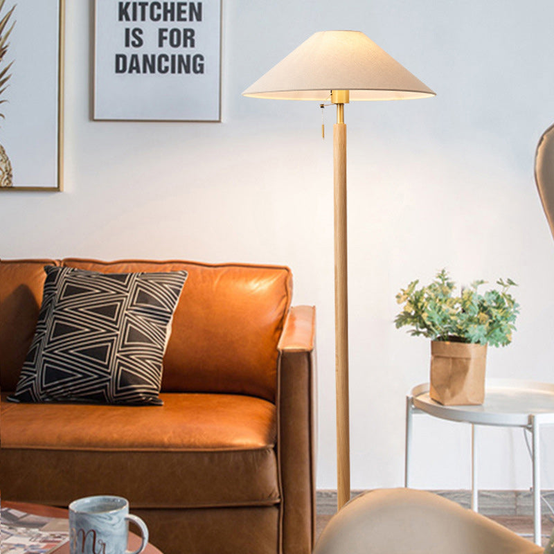 Round Table Cylinder Disc Floor Lamp