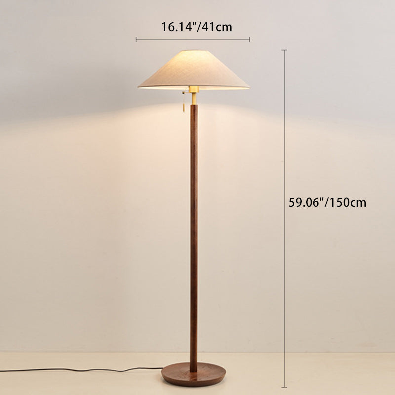 Round Table Cylinder Disc Floor Lamp