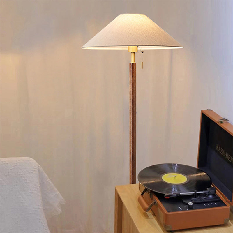 Round Table Cylinder Disc Floor Lamp