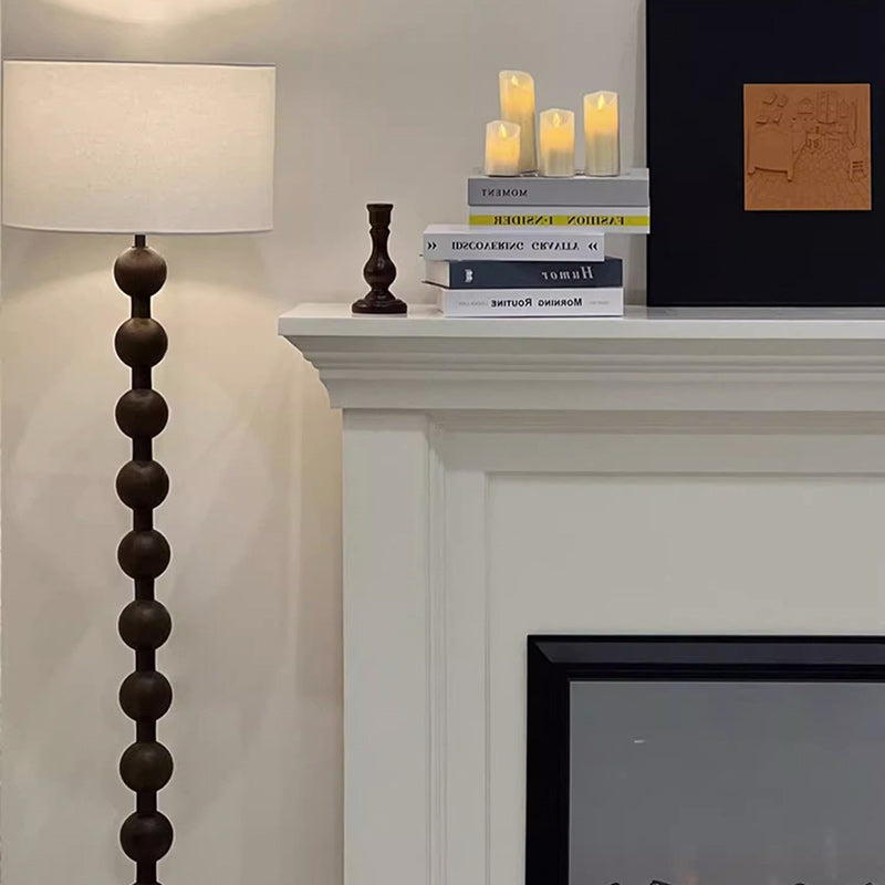 Cylinder Small Ball Iron Floor Lamp