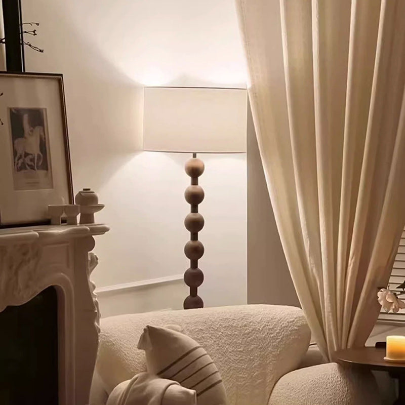 Cylinder Small Ball Iron Floor Lamp