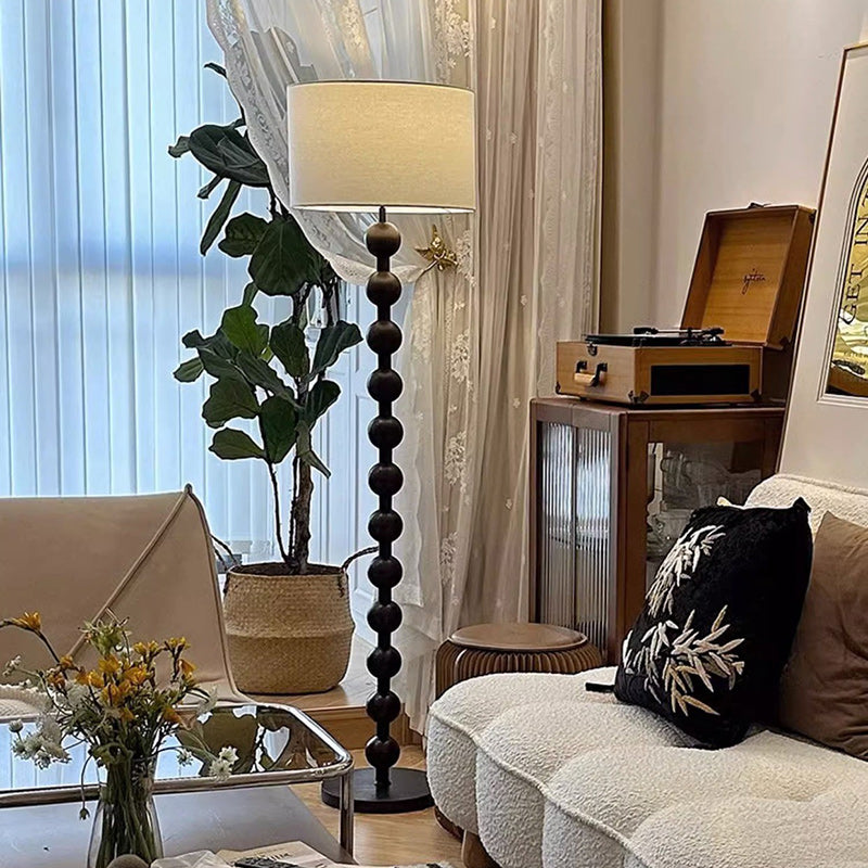 Cylinder Small Ball Iron Floor Lamp