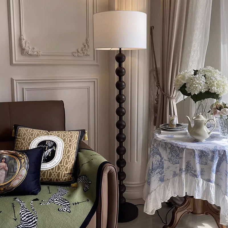 Cylinder Small Ball Iron Floor Lamp
