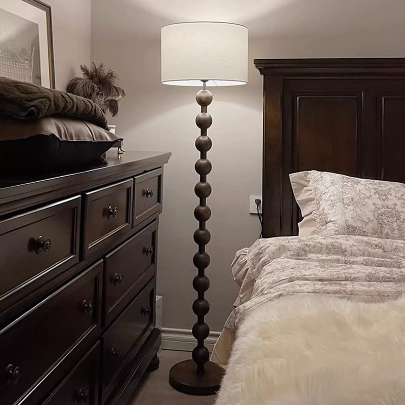 Cylinder Small Ball Iron Floor Lamp