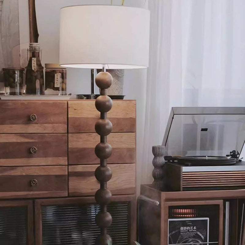 Cylinder Small Ball Iron Floor Lamp