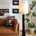 Cylinder Half Circle Cascade Floor Lamp