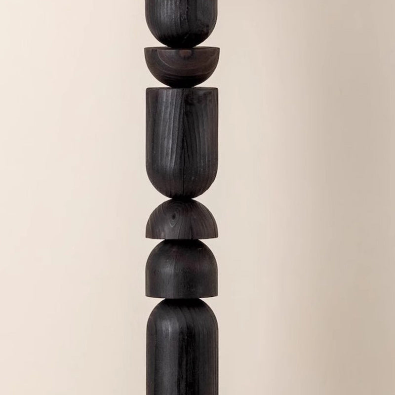 Cylinder Half Circle Cascade Floor Lamp