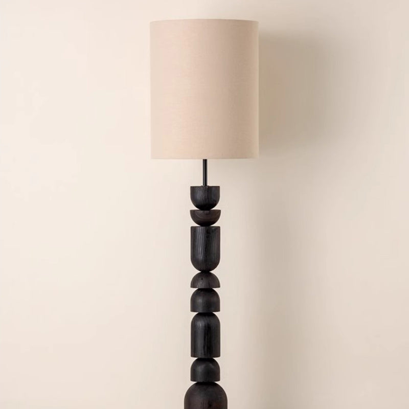 Cylinder Half Circle Cascade Floor Lamp