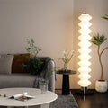 Gourd Multilayer Iron Marble Floor Lamp