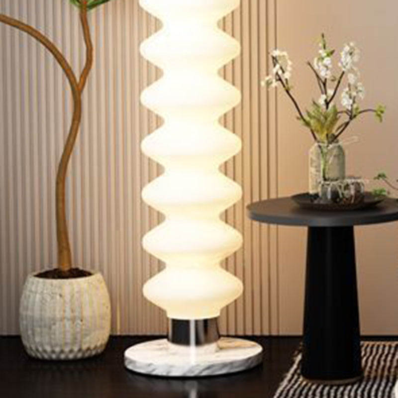 Gourd Multilayer Iron Marble Floor Lamp