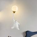 Cartoon Kids Bear Balloon Wall Lamp