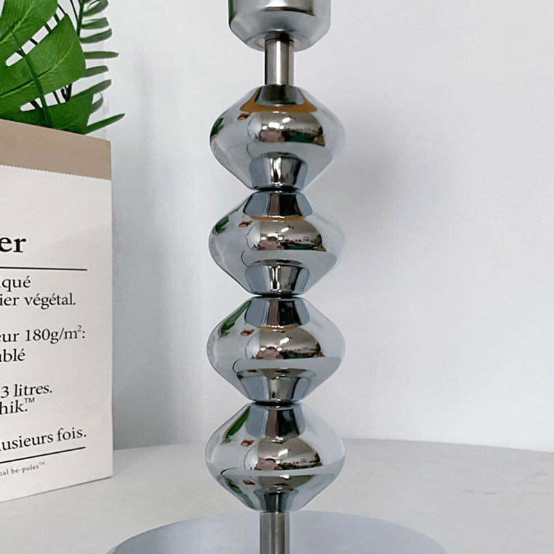 Oval Orb Gourd Disc Table Lamp