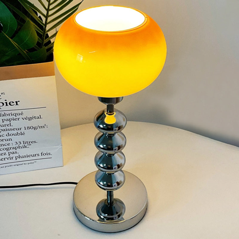 Oval Orb Gourd Disc Table Lamp