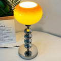 Oval Orb Gourd Disc Table Lamp